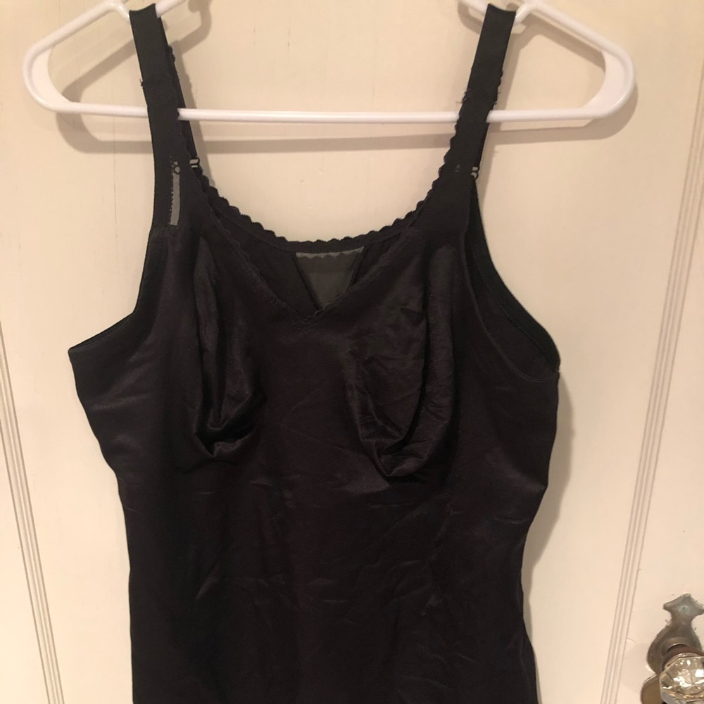 Ruby Ribbon Black Cami